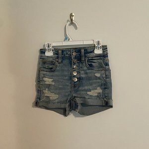 AE ne(x)t level high-waisted denim short